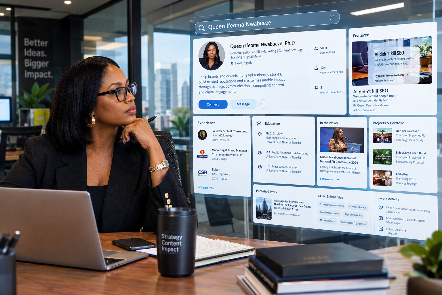 What does the internet say about your professional value?