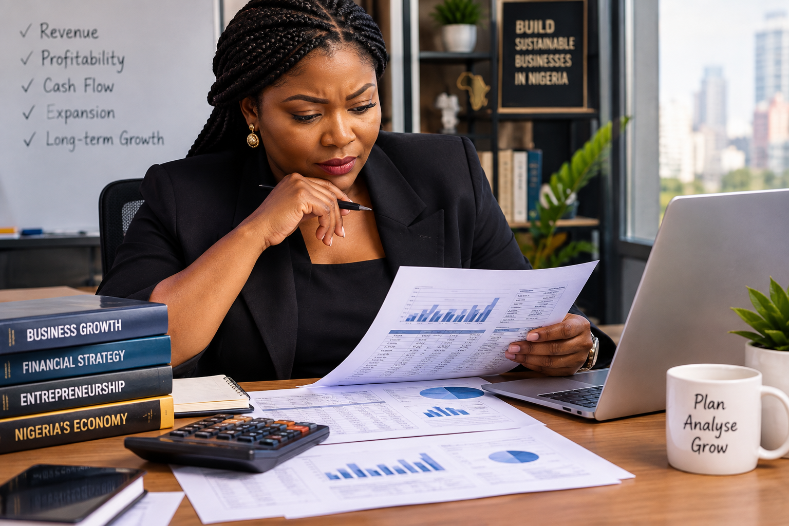 THE DANGEROUS MOMENT IS WHEN THE BUSINESS LOOKS HEALTHY