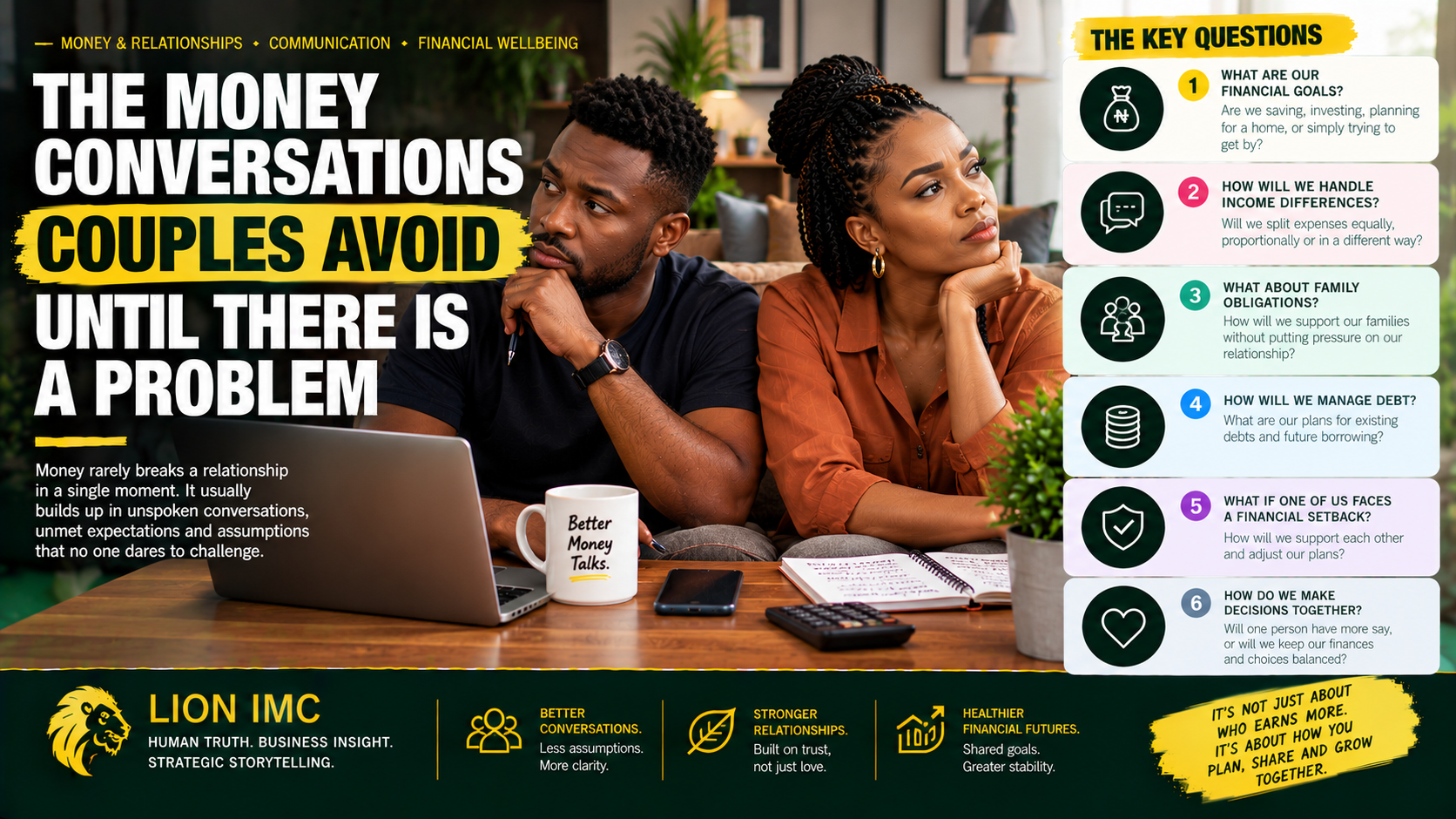 The money conversations couples avoid until there is a problem