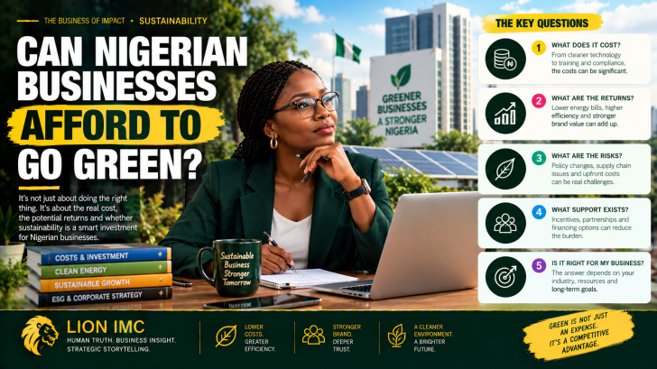 Can Nigerian businesses afford to go green?