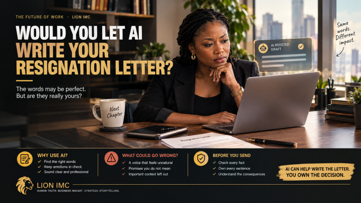 Would You Let AI Write Your Resignation Letter?
