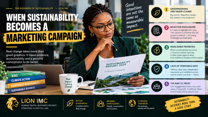 When sustainability becomes a marketing campaign